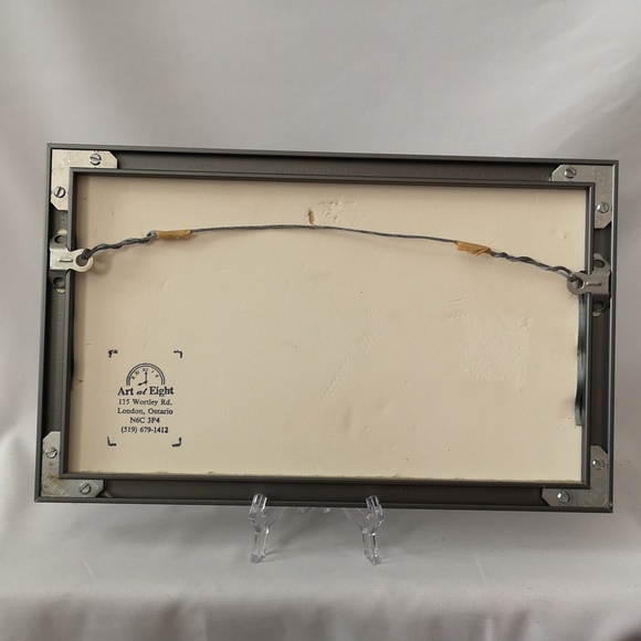 Lovely Four Miniature Original Oil Painting by Listed Quebec Artist Serge Paque - Picture 5 of 6